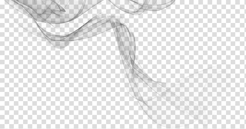 Black and white Textile Pattern, Smoke , smokes transparent background PNG clipart