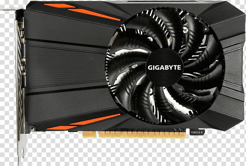 Graphics Cards & Video Adapters AMD Radeon RX 550 Gigabyte Technology NVIDIA GeForce GTX 1050 Ti GDDR5 SDRAM, Radeon Hd 7000 Series transparent background PNG clipart