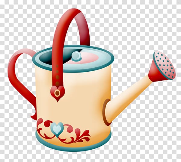 Watering Cans Coffee cup, design transparent background PNG clipart