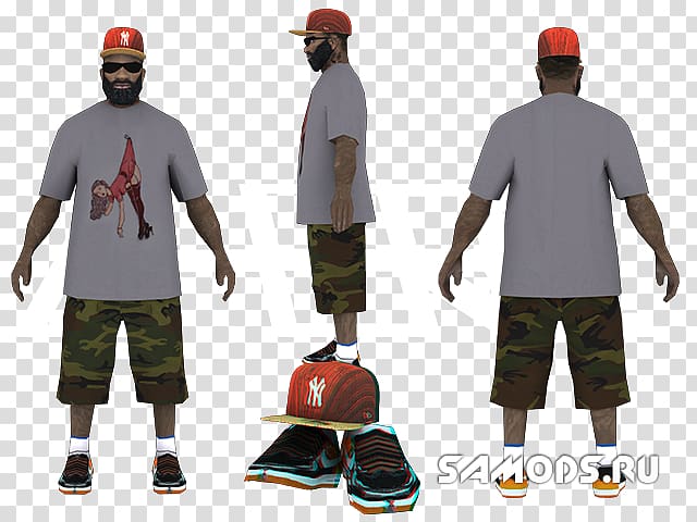 Grand Theft Auto: San Andreas 3D computer graphics Mod Stereoscopy, others transparent background PNG clipart