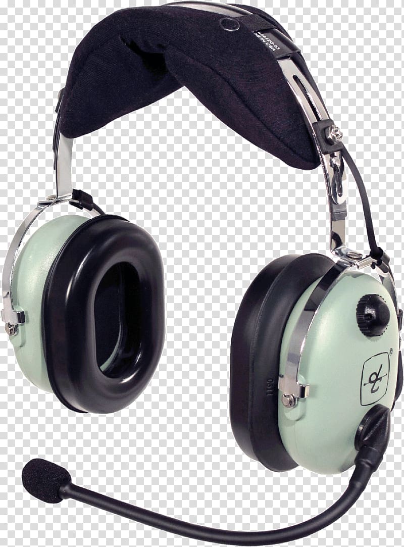 Headphones Headset Noise-canceling microphone David Clark Company, headphones transparent background PNG clipart