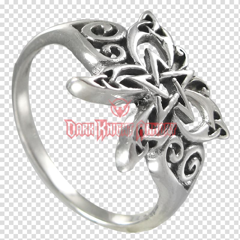 Body Jewellery Silver, Butterfly Ring transparent background PNG clipart