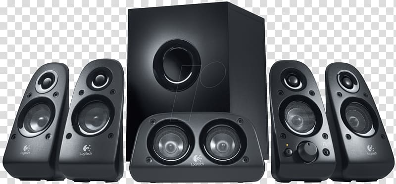 5.1 surround sound Loudspeaker Computer speakers Audio, audio speakers transparent background PNG clipart