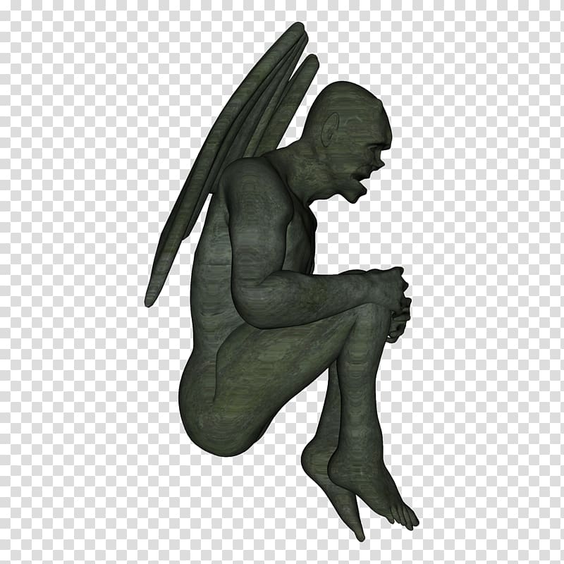 Art ISTX EU.ESG CL.A.SE.50 EO Figurine Angel M Legendary creature, gargoyle gecko transparent background PNG clipart