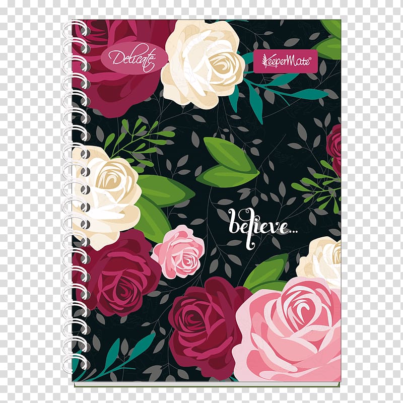 Garden roses Hardcover Notebook Textile, notebook transparent background PNG clipart
