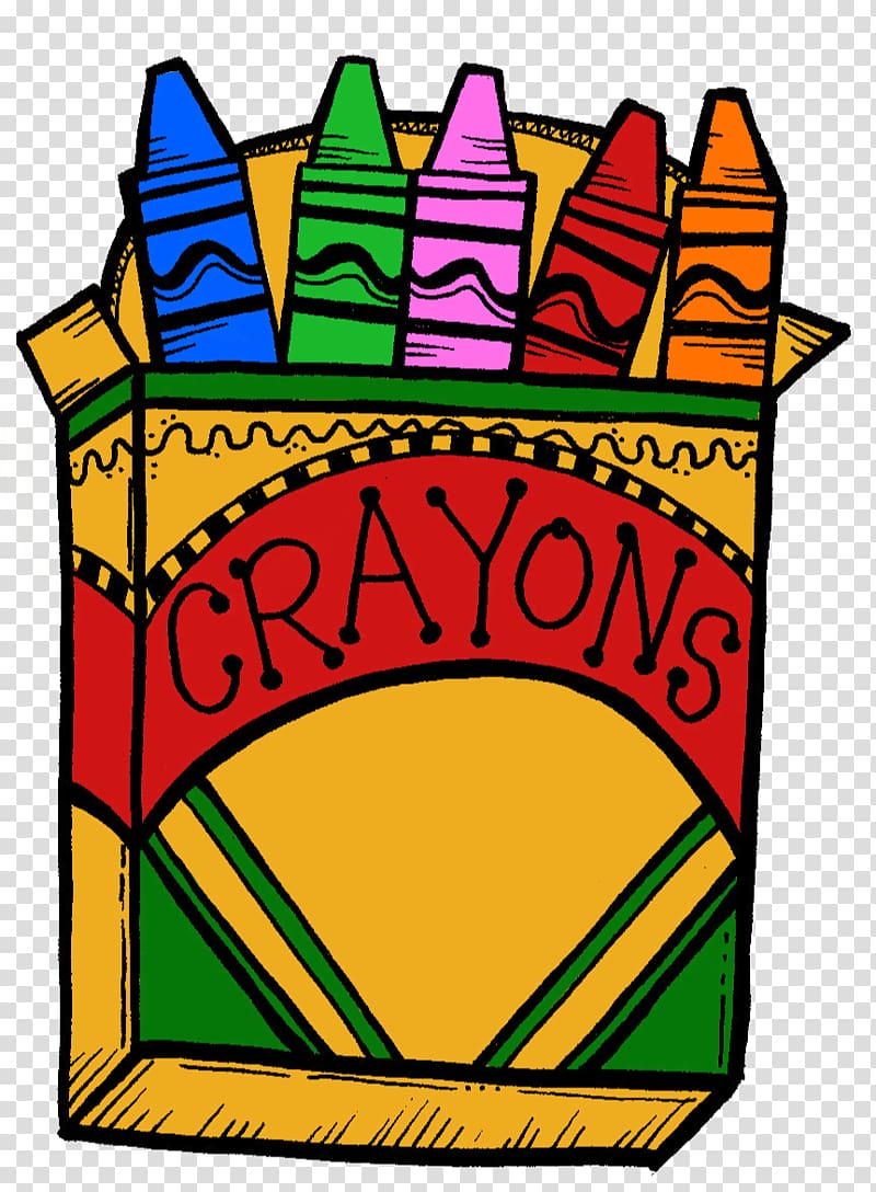 empty crayon box clipart