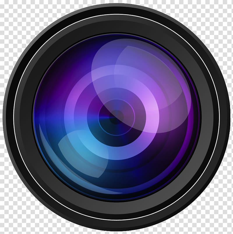 Camera lens Video Cameras Digital SLR, lens transparent background PNG clipart