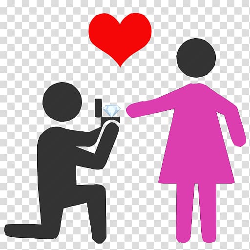 Marriage proposal Computer Icons , heart transparent background PNG clipart