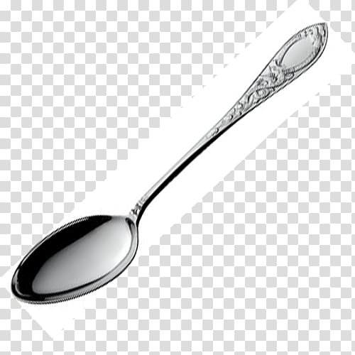 Spoon Stainless steel Kitchen utensil Ladle, spoon transparent background PNG clipart