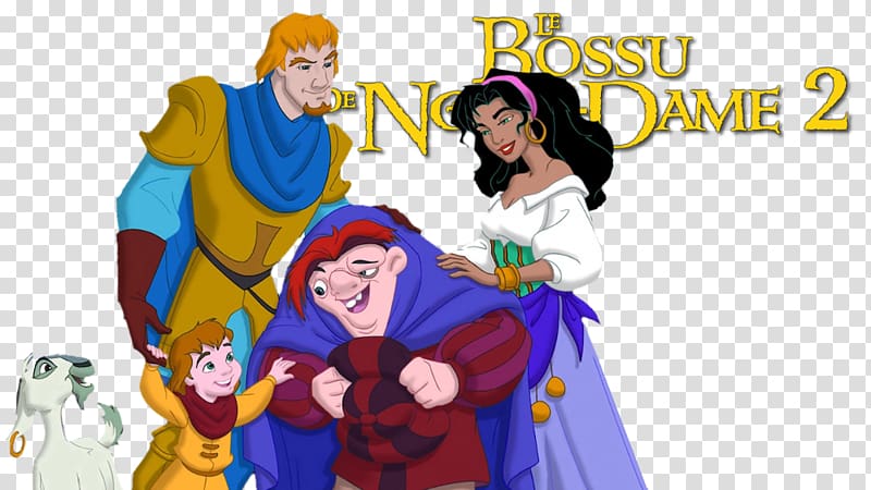 Esmeralda Quasimodo The Hunchback of Notre-Dame Phoebus Claude Frollo, The Hunchback of Notre Dame transparent background PNG clipart