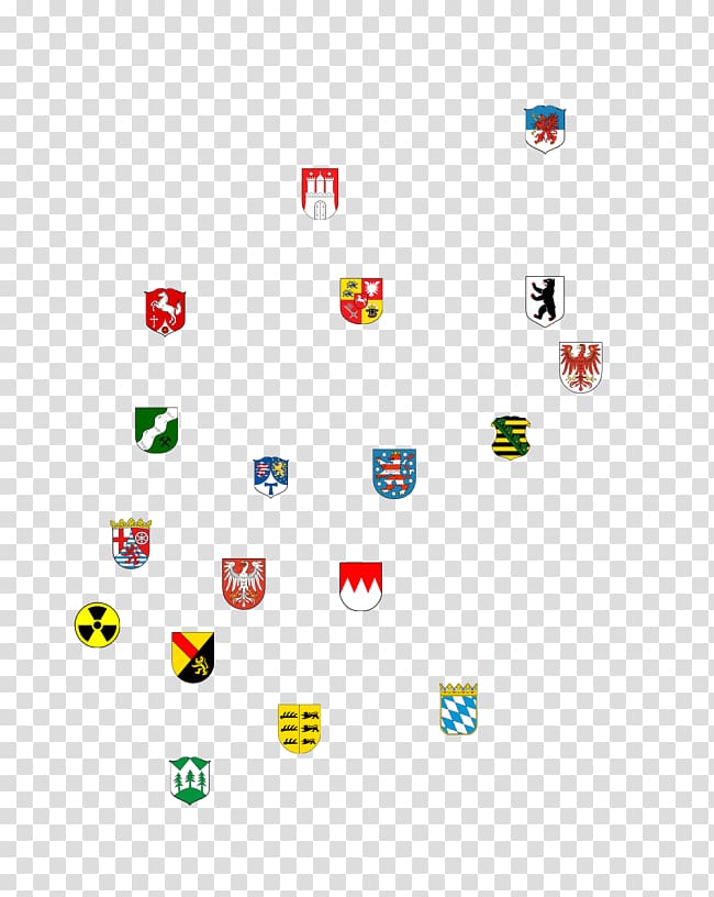 States of Germany Logo state capital in Germany Coat of arms Physische Karte, layer transparent background PNG clipart