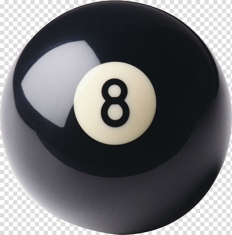 Magic 8-Ball Eight-ball Game Ten-ball, billiard transparent background PNG clipart