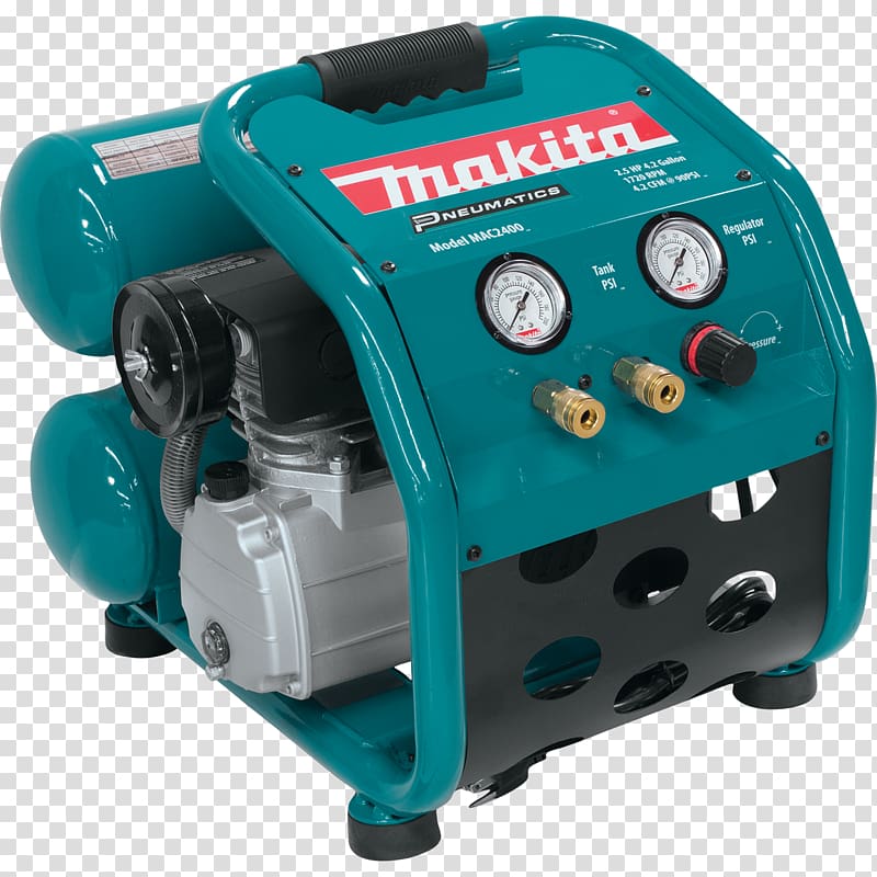 Compressor Makita MAC2400 Makita MAC5200 Tool, Air Compressor transparent background PNG clipart