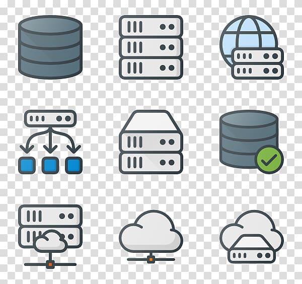 Computer Servers Computer Icons Database server, server transparent background PNG clipart