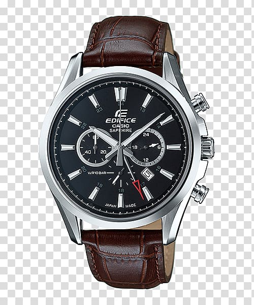 Casio Edifice Watch Omega SA Chronograph, watch transparent background PNG clipart