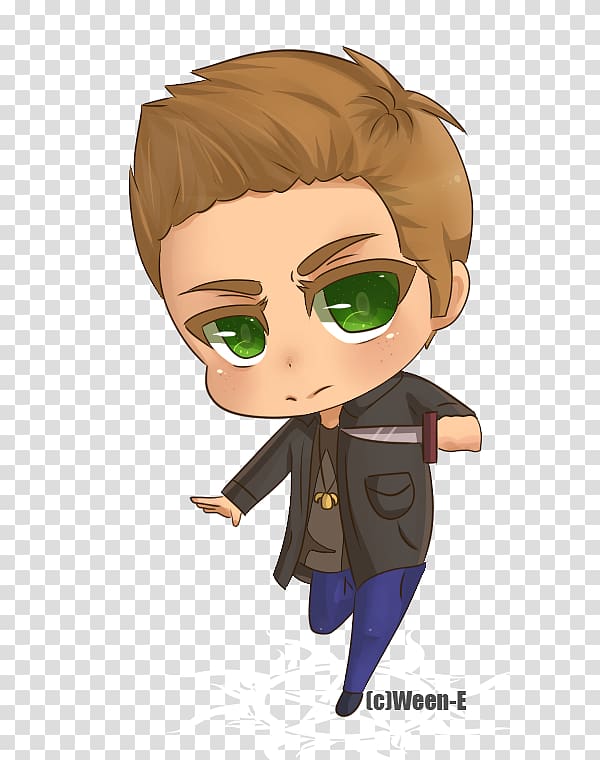 Dean Winchester Sam Winchester Castiel Drawing Chibi, Sam Winchester transparent background PNG clipart