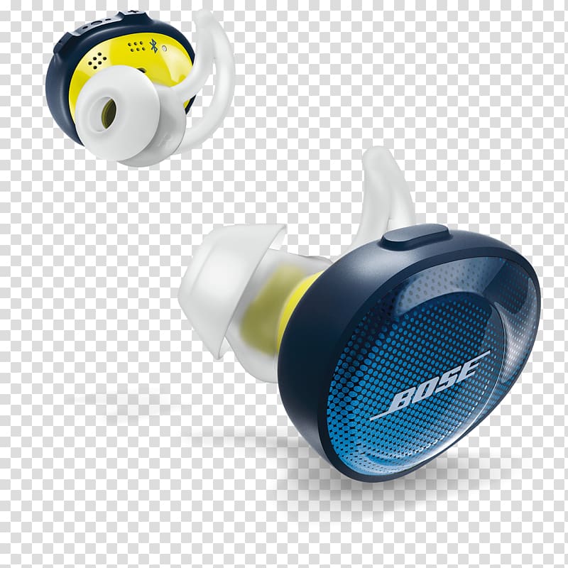 Bose SoundSport Free AirPods Headphones Bose Corporation Bose SoundSport in-ear, Stereophonic Sound transparent background PNG clipart