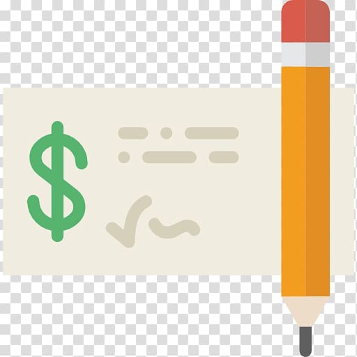 Cheque PrintAWorld Money Finance Icon, Cartoon pencil transparent background PNG clipart