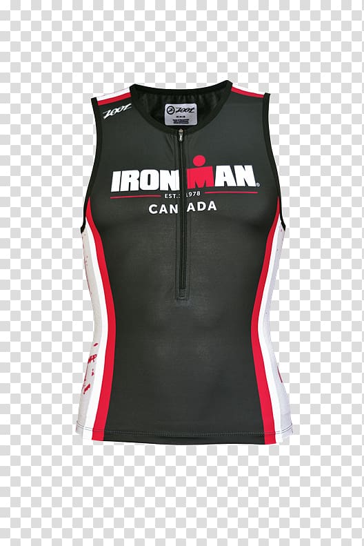 Atlantic City T-shirt Ironman Canada Ironman 70.3 Gilets, T-shirt transparent background PNG clipart