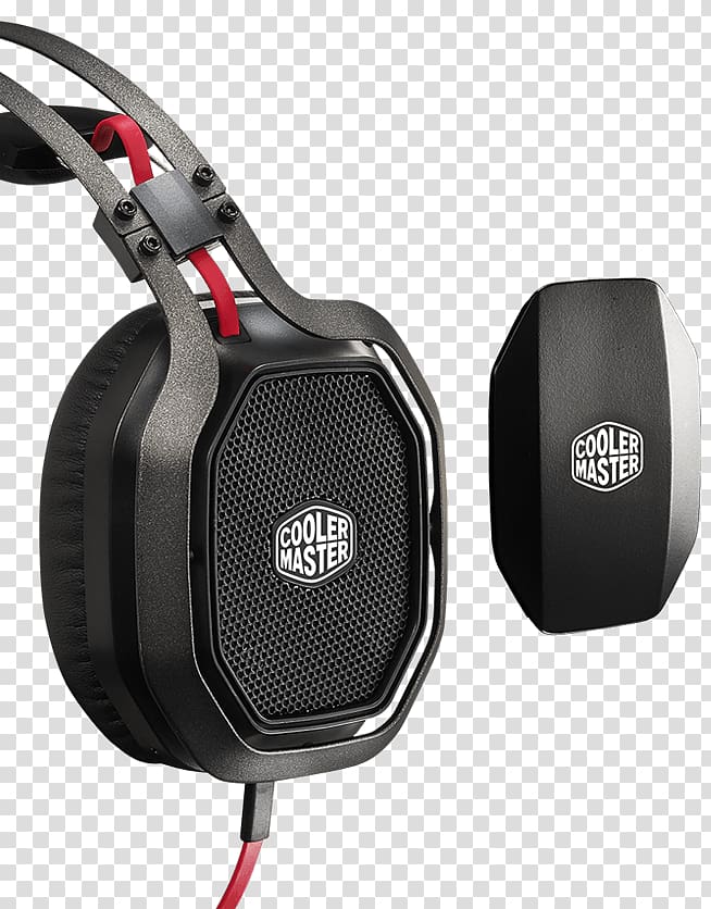 Microphone Cooler Master MasterPulse MH320 Headset Headphones, microphone transparent background PNG clipart