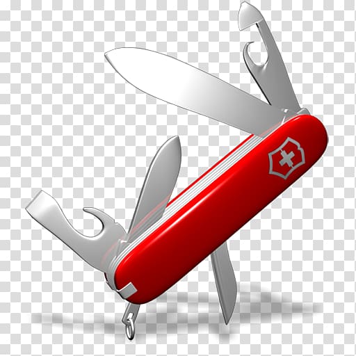 red Victorinox Swiss Army multi-tool knife, Swiss Army knife Victorinox Icon, Swiss Army Knife transparent background PNG clipart