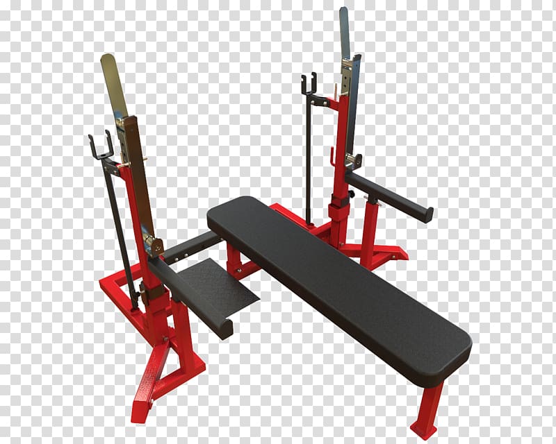 Bench International Powerlifting Federation Barbell Power rack, barbell transparent background PNG clipart