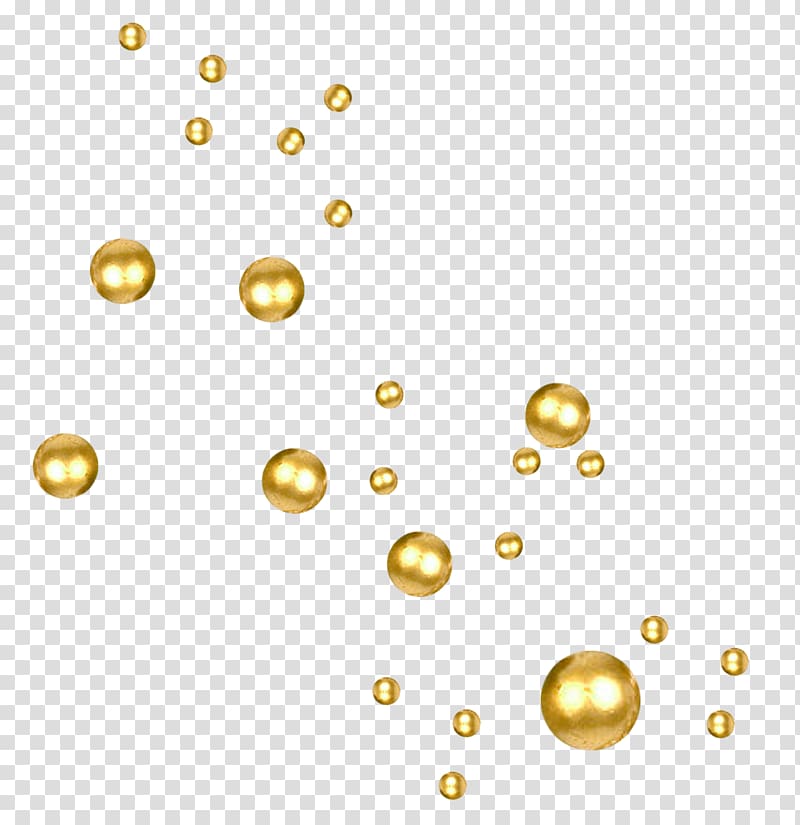 gold bubble elements transparent background PNG clipart