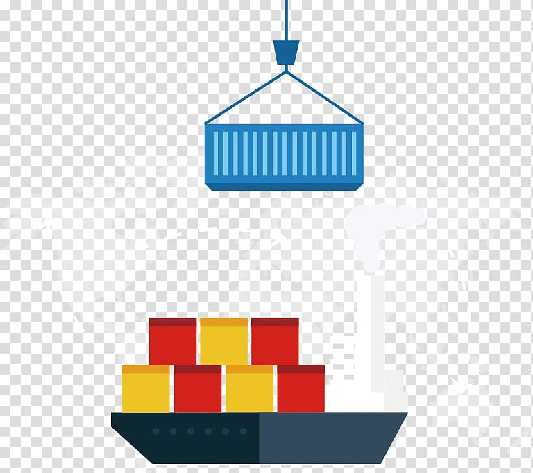 Ship Infographic, Cargo ship sailing transparent background PNG clipart