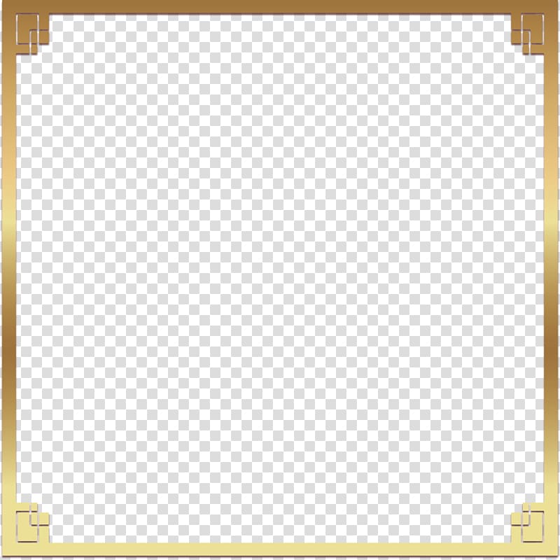 Red border, Board game Square Area Angle Pattern, Red Frame, frame, game,  golden Frame png