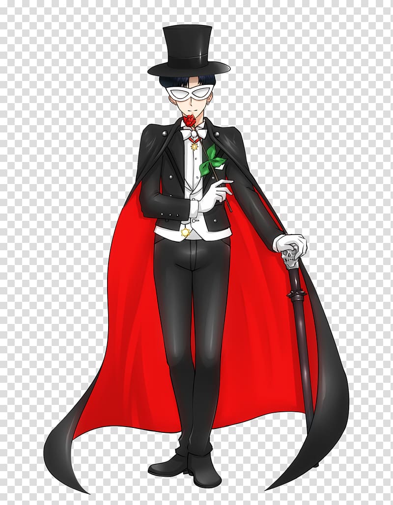 Tuxedo Mask Sailor Moon Sailor Mars Sailor Jupiter Sailor Mercury, tuxedo transparent background PNG clipart