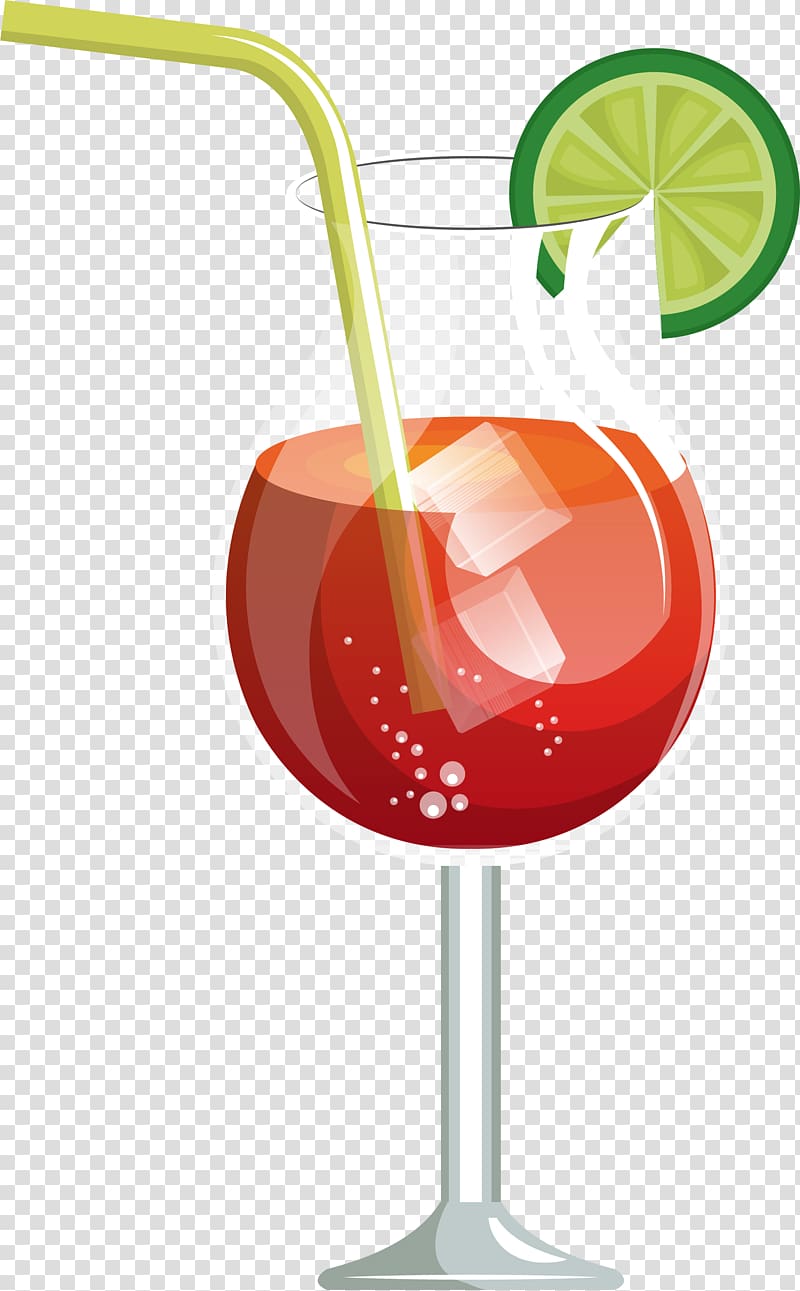 Wine cocktail Sea Breeze Cosmopolitan Daiquiri, Red cocktail transparent background PNG clipart