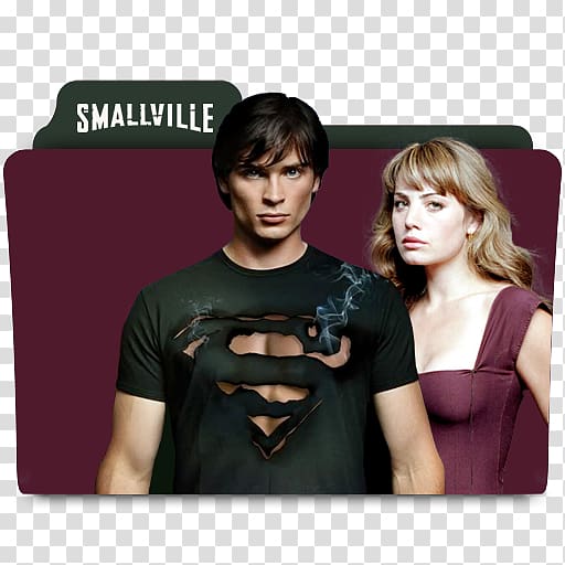 Laura Vandervoort Smallville Tom Welling Clark Kent Superman, superman transparent background PNG clipart