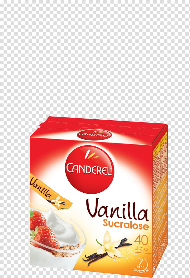 Canderel Sucralose Candy leaves Flavor Calorie, vanilla transparent background PNG clipart