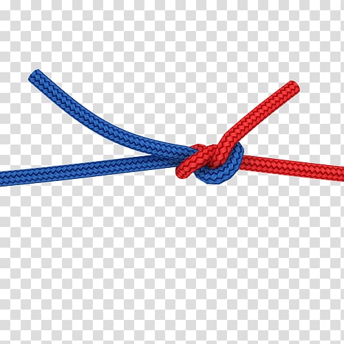 Overhand knot Rope Sheet bend Fisherman's knot, rope transparent background PNG clipart