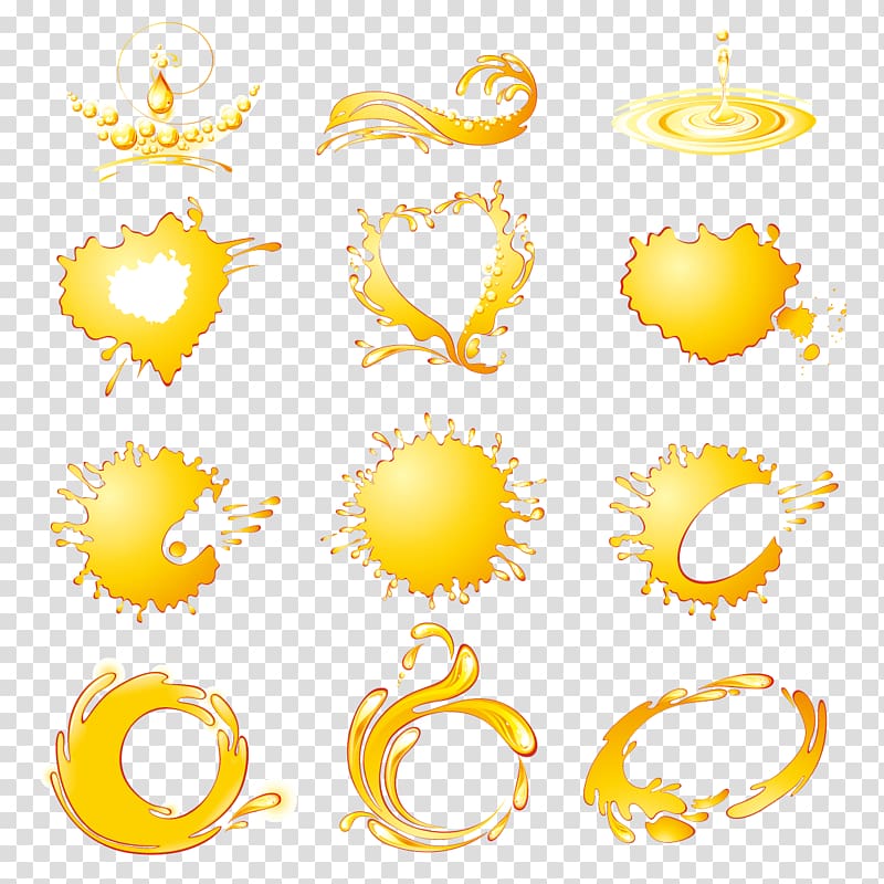 Orange juice Soft drink Splash, Juice Creative pattern transparent background PNG clipart