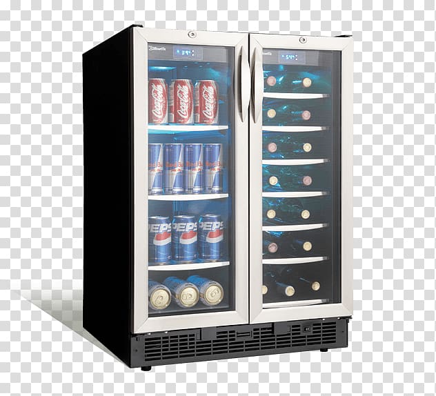 Danby Silhouette Emmental DBC2760BLS Wine cooler Danby Designer 3.3 Cu. Ft. 18 in. 120 Can Beverage Center DBC93BLSDD/120 Danby Silhouette Ricotta DBC514BLS, elegant beverage servers transparent background PNG clipart