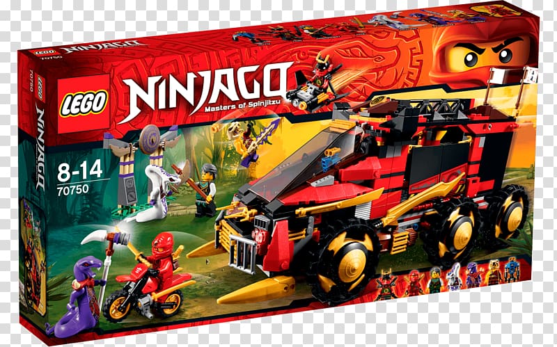 LEGO 70750 NINJAGO Ninja DB X Lego Ninjago Brickworld Toy, Lego Ninjago Movie transparent background PNG clipart