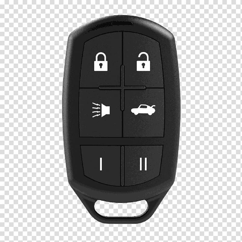 Car alarm Remote keyless system Remote Controls Remote starter, car transparent background PNG clipart