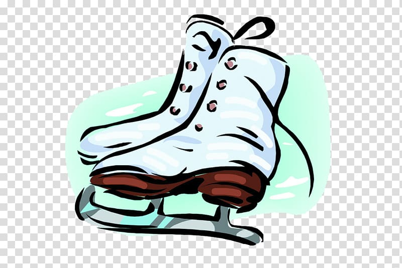 animated figure skating clipart