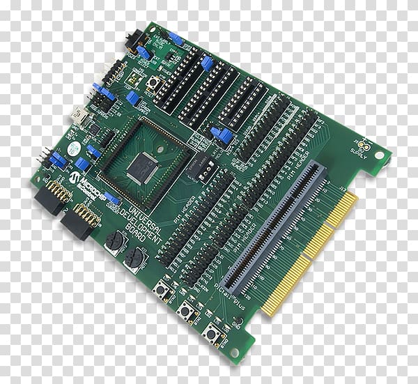 Microcontroller Central processing unit Microprocessor development board Embedded system Motherboard, Computer transparent background PNG clipart