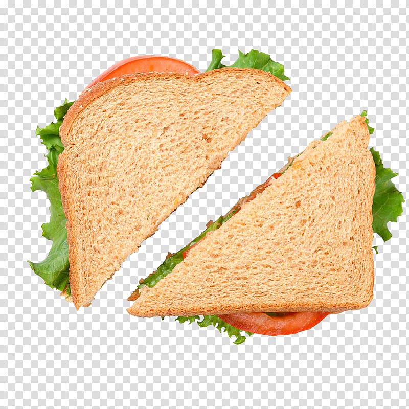 Submarine sandwich Lettuce sandwich Hamburger Tuna fish sandwich, Cut slices sandwich bread transparent background PNG clipart
