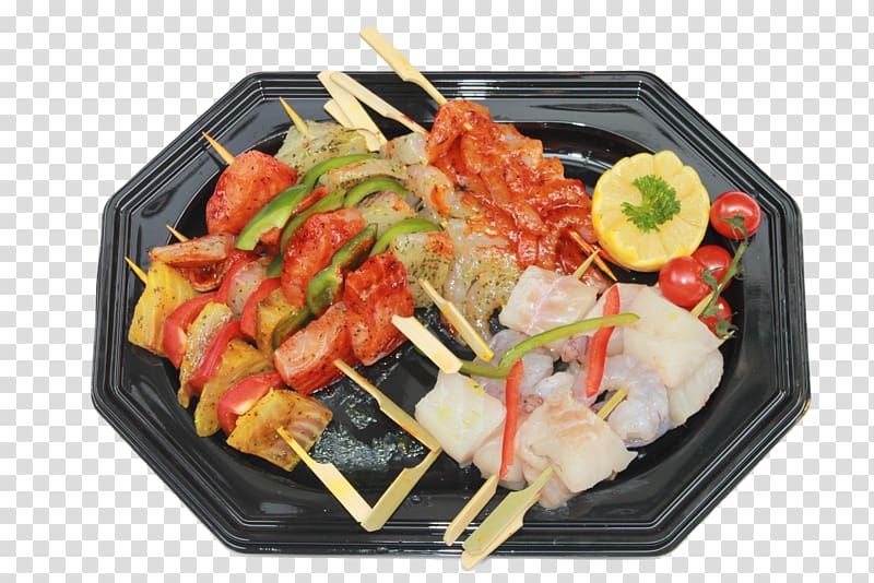 Yakitori Osechi Satay Mediterranean cuisine Skewer, vegetable transparent background PNG clipart