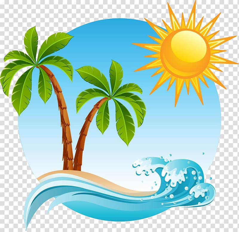 beach , The wilderness in the waves transparent background PNG clipart