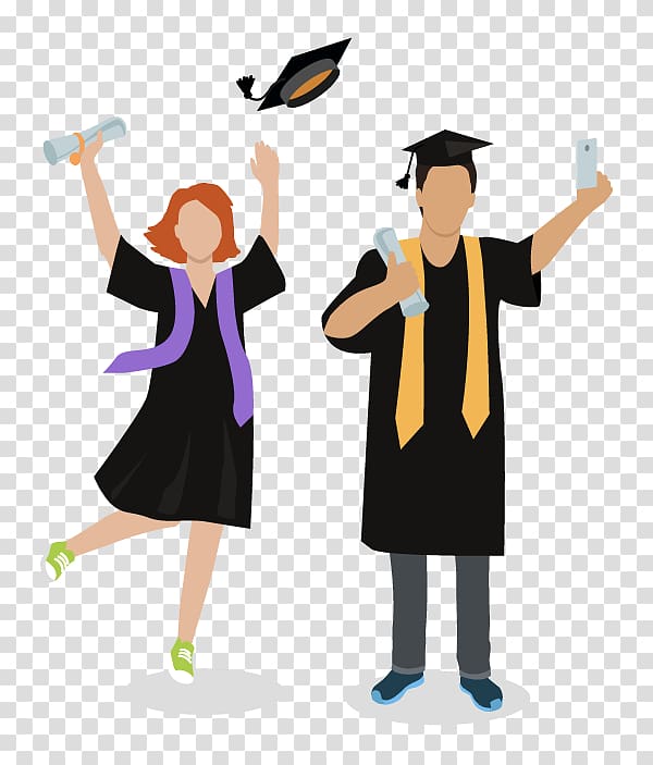 Academic dress Graduation ceremony Student University Education, student transparent background PNG clipart