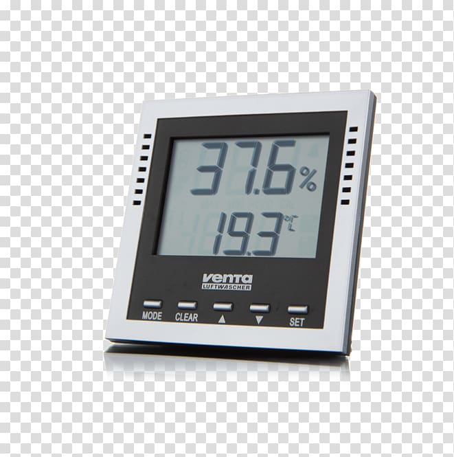 Thermohygrometer air Humidity Thermometer, Thermo transparent background PNG clipart