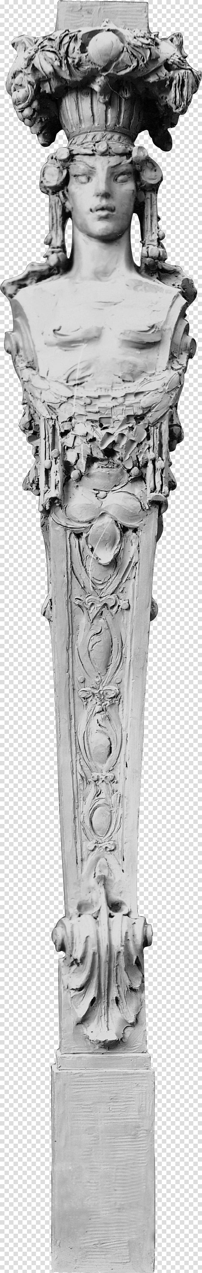 Sculpture Column Architecture Statue, column transparent background PNG clipart