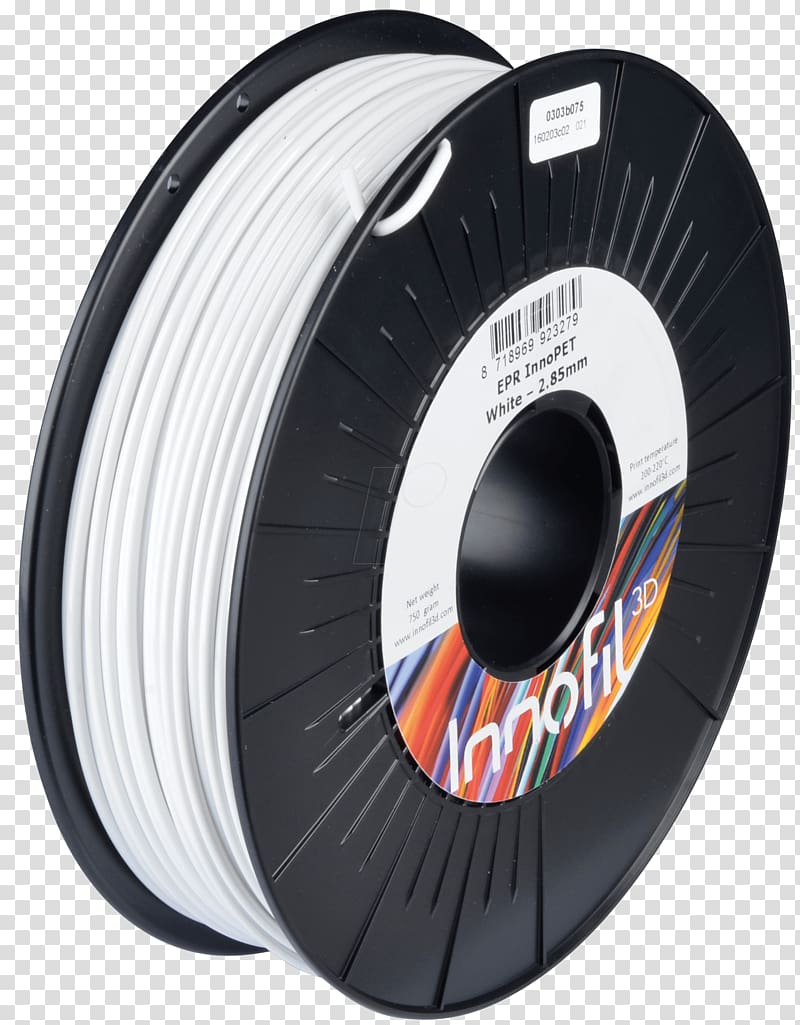 3D printing filament Innofil3D BV Tire plastic, others transparent background PNG clipart