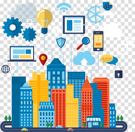 Internet of Things Smart city Technology Business Industry, technology transparent background PNG clipart