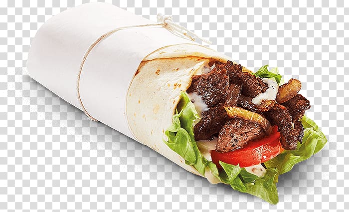 Wrap Gyro Shawarma Vegetarian cuisine Fast food, Iceberg Lettuce transparent background PNG clipart