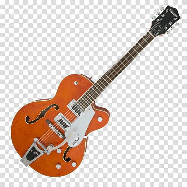 Gretsch Semi-acoustic guitar Electric guitar Archtop guitar, Gretsch transparent background PNG clipart